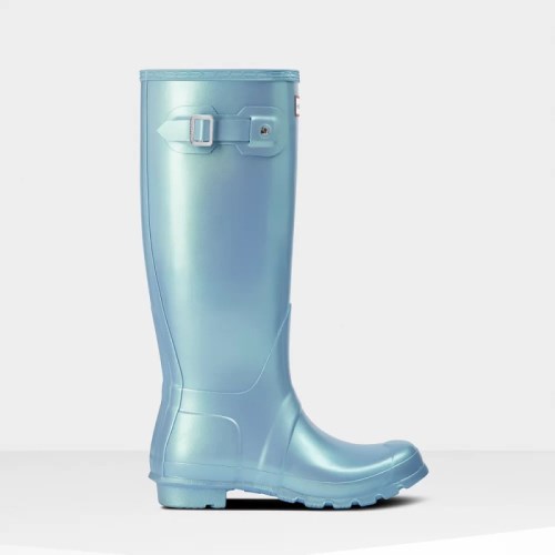 Hunter Original Nebula Tall Rain Boots For Womens - NZ N9450